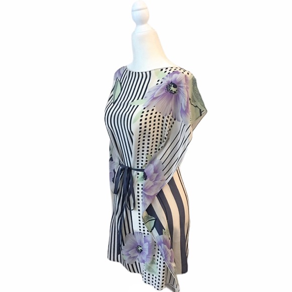 🚫 SOLD 🚫 Petticoat Alley Artsy Silk Tunic Top - Picture 6 of 15